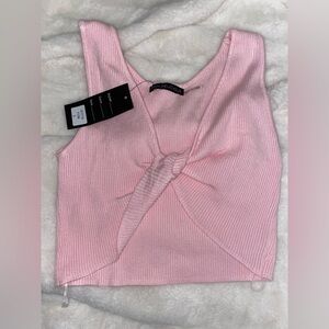 Pink Crop Top